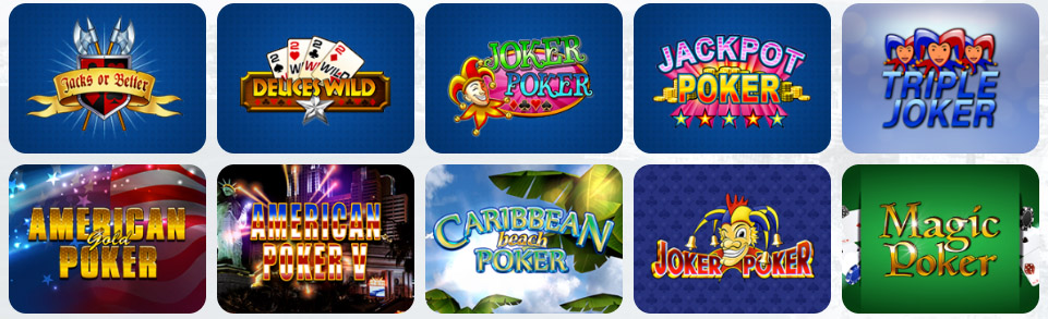 Video Poker SPIN DYNASTY CASINO